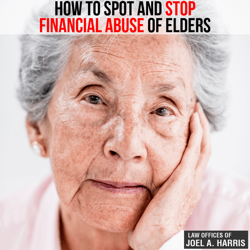 How to Spot and Stop Financial Abuse of Elders